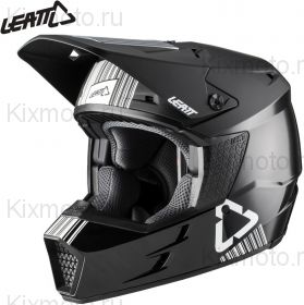 Шлем Leatt GPX 3.5 V20.1, Черно-белый