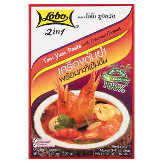 Суп Том Ям Кунг с кокосовыми сливками Lobo 100 гр