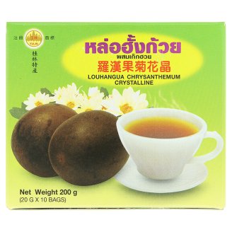 Чай с Ло Хань Го и хризантемой Luohanguo 10 пакетиков по 20 гр