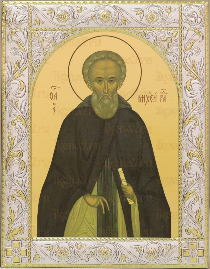 Икона Михей Радонежский преподобный (14х18см)
