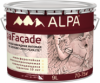 Краска Фасадная Alpa AlpaFacade 9л Белая, Матовая на Основе Смол Pliolite / Альпа Фасад