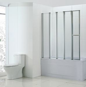 Душевая шторка на ванну BANDHOURS Inox 120
