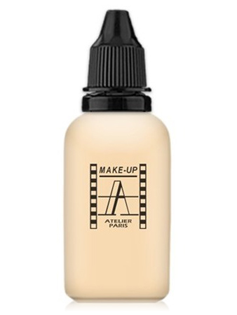 Make-Up Atelier Paris HD Fluid Foundation Beige AIR1NB Тон-флюид водостойкий для аэрографа 1NB нейтральный бледно-бежевый