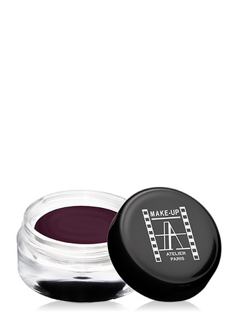 Make-Up Atelier Paris Cream Eyeshadow ESCBV Purple brown Тени для век кремовые пурпурно-коричневые