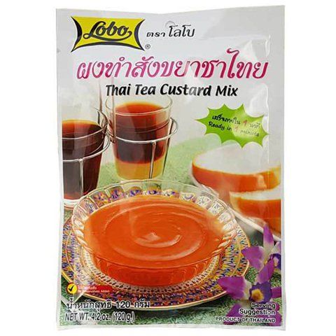 Тайский заварной крем с кокосовым чаем для бисквитов, пирожных или тортов Lobo 120гр