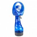 Портативный ручной вентилятор с пульверизатором Water Spray Fan, цвет синий