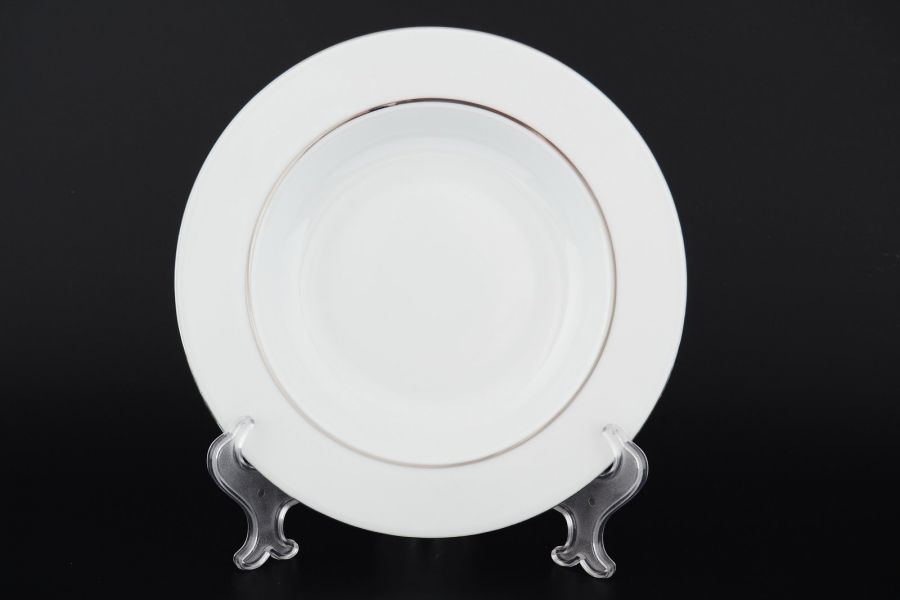 Набор тарелок глубоких 23 см Корона "Silverado", 6 шт.
