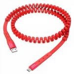 Кабель USB 2.4А HOCO U78 Красный (TYPE C) 1.2м