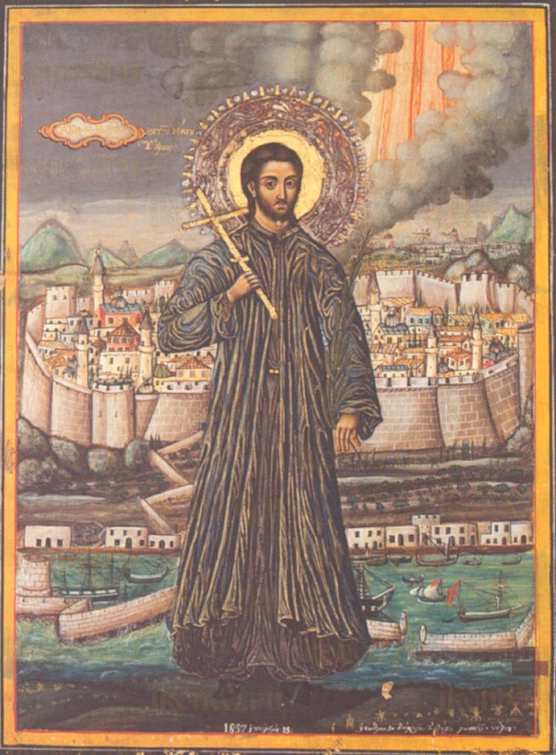 Икона Константин Идрийский мученик