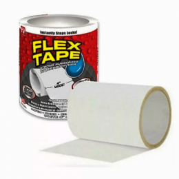 Сверхсильная клейкая лента Flex Tape, 10 x 152 см, цвет белый, вид 2