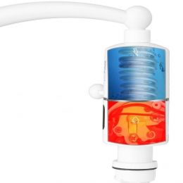 Кран водонагреватель проточный Instant Electric Heating Water Faucet для кухни, вид 8