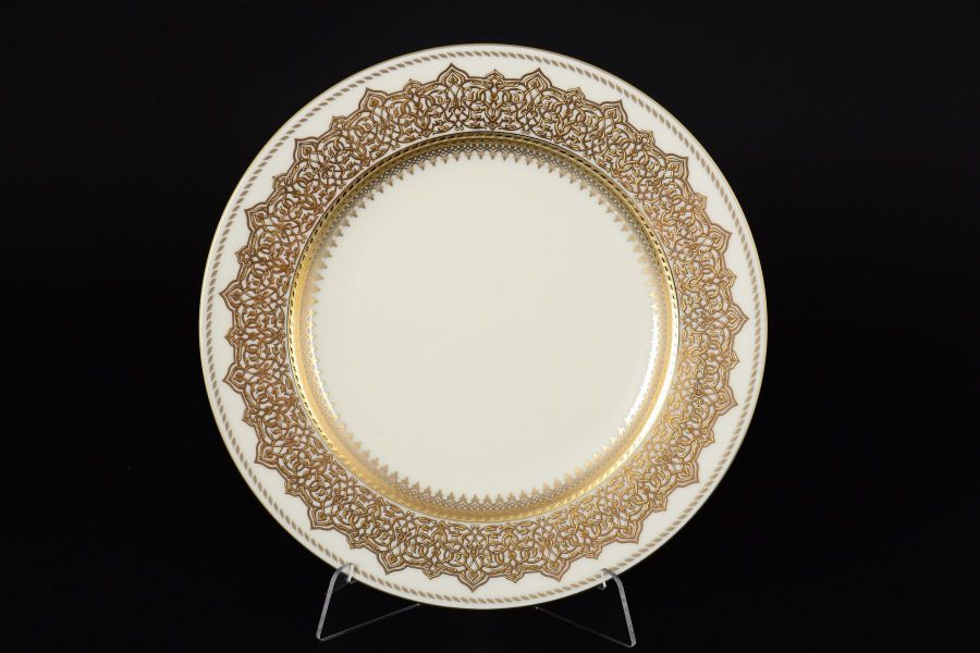 Набор тарелок 27 см "AGADIR COBALT Gold", 6 шт.