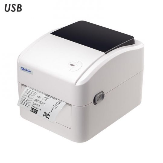 Термальный принтер этикеток Xprinter XP-420B белый