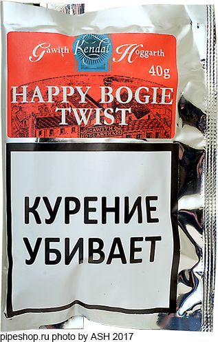 Табак трубочный Gawith & Hoggarth - Happy Bogie Twist (40 гр.)