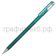 Ручка гелевая Pentel Hybrid Dual Metallic зеленый + синий металлик К110-DDX