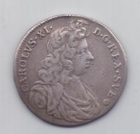4 марки 1691 года Карл XI Швеция