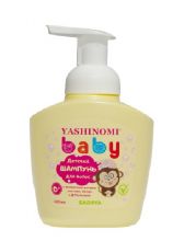 Детский шампунь для волос Yashinomi Baby 0+, 400 мл