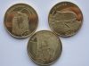 Жуки Набор монет Суматра 500 рупий 2018 (3 монеты )2 серия