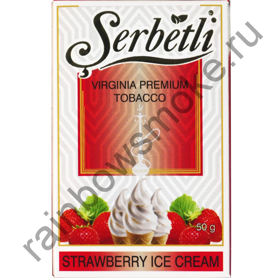 Serbetli 50 гр - Strawberry Ice Cream (Клубничное Мороженое)