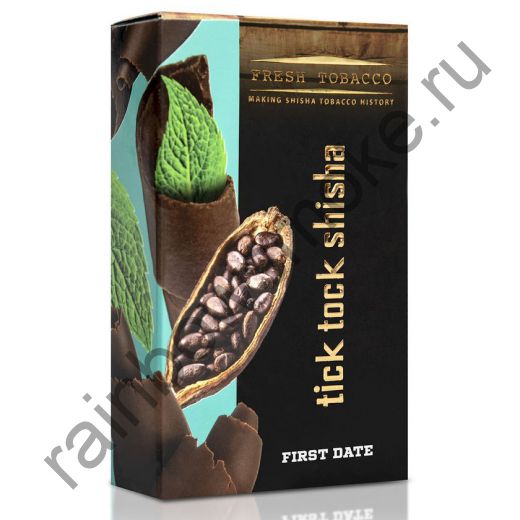 Tick Tock Hookah 100 гр - First Date (Chocolate & Mint) (Шоколад и Мята)