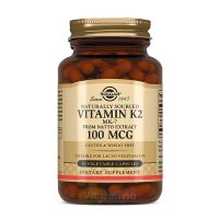 Солгар Витамин К-2, 100 мкг, 50 капсул