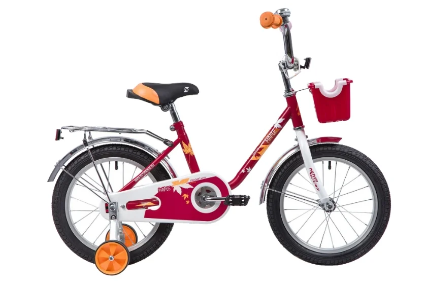 Детский велосипед Novatrack Maple 16 (2019) Красный (133907)
