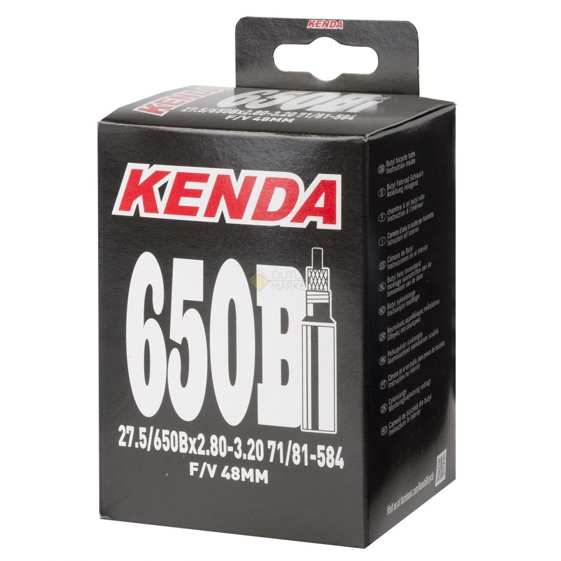 Камера 27,5" 5-514408 "широкая" KENDA