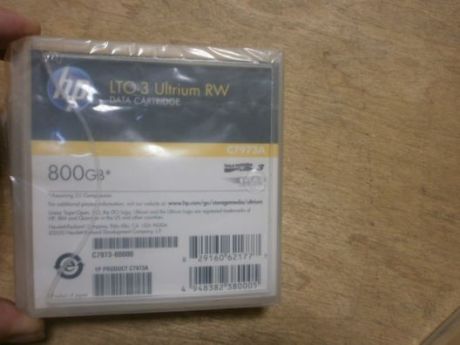 Стримерная кассета HP C7973A (LTO-3) 400/800GB