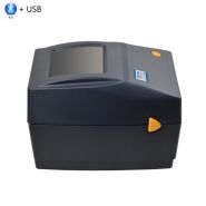 Термальный принтер этикеток Xprinter XP-460B черный (USB+Bluetooth)