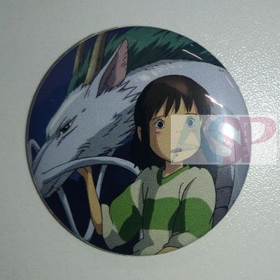 Значок (Средний 37 мм) Hayao Miyazaki