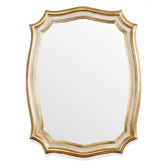 Зеркало Tiffany World TW02117oro/avorio в раме 64х84 ФОТО