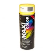 MaxiColor Аэрозольная эмаль RAL Professional, название цвета "Цинково-желтый", глянцевая, RAL1018, объем 400 мл.