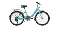 Подростковый горный (MTB) велосипед Novatrack Ancona 20 (2019) Зелёный (133989)
