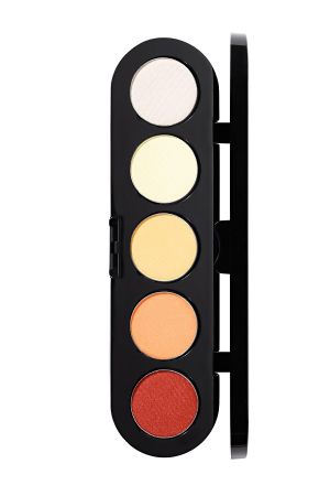 Make-Up Atelier Paris Palette Eyeshadows T05 Gilded tones Палитра теней для век №5 рыже-коричневые матовые тона