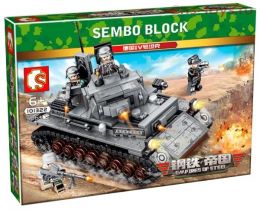 Конструктор SEMBO BLOCK German Tank IV 101322 596 дет