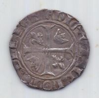 Бланк 1380-1422 года Франция Карл VI Безумный