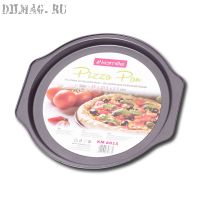 Форма для запекания пиццы 35*33.5*2.5см из углеродистой стали КМ-6015 Kamille
