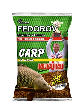 Прикормка ALLVEGA "FEDOROV RECORD" 1 кг КАРП КАРАСЬ