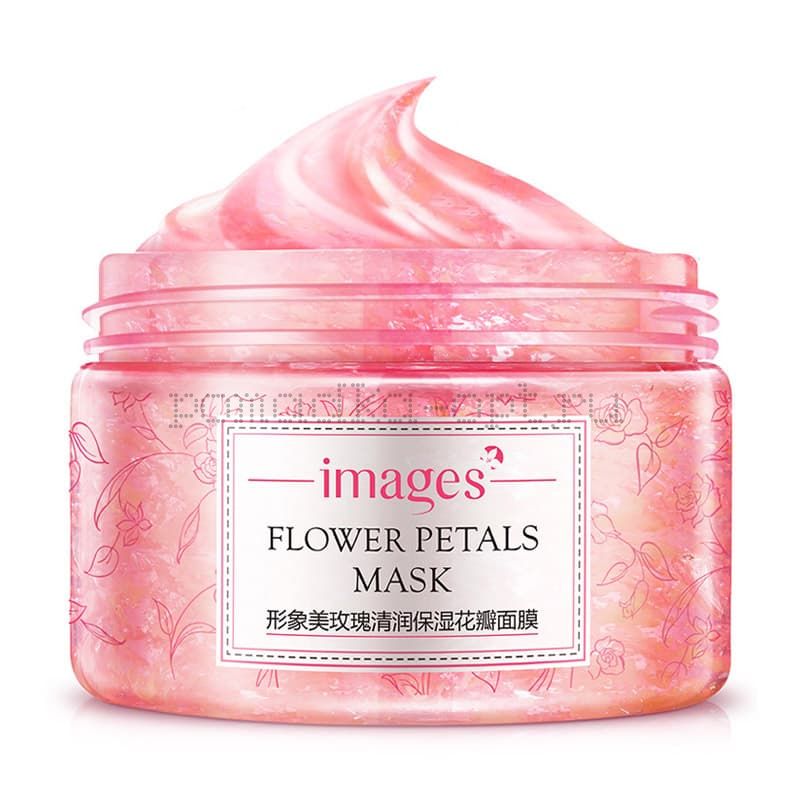 Гелевая маска с лепестками роз Bioaqua Images Flower Petals Mask Rose