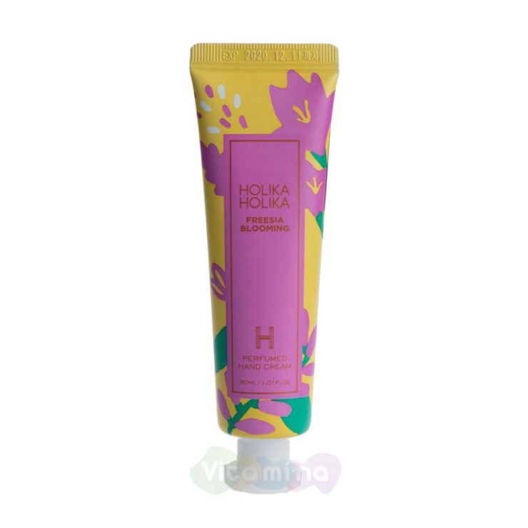 Holika Holika Крем для рук с нежным ароматом фрезии Freesia Blooming Perfumed Hand Cream, 30 мл