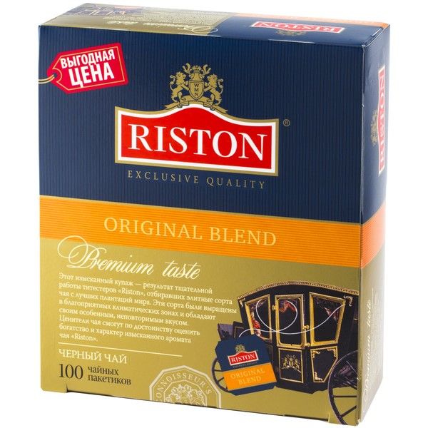 Чай Ристон Original blend с/я 100пак*1,5г