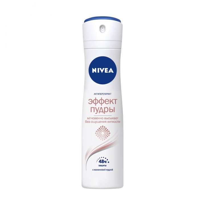 Дезодорант Nivea 150мл Эффект Пудры фн