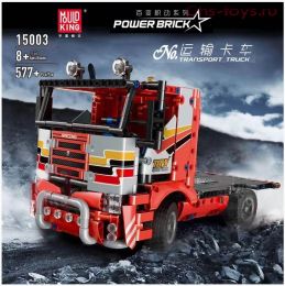 Конструктор MOULD KING RC Transport Truck 15003 577 дет