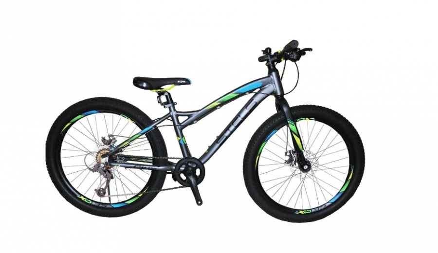 Подростковый горный (MTB) велосипед STELS Adrenalin MD 24+ V010 Антрацитовый
