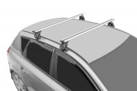 Багажник на крышу Subaru Legacy V sedan 2009-2014, Lux, крыловидные дуги