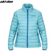 Куртка женская Ski-Doo Packable, Голубая мод. 2021