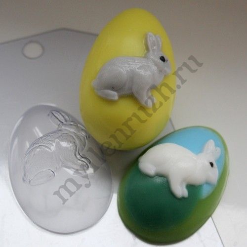 Пластиковая форма  Яйцо Кролик