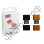 Картридер CR-01 (micro SD) USB 2.0 картон кор. I