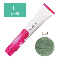 Lebel Materia New 3D Краска для волос L8 - Светлый блондин лайм 80 гр