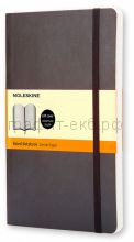 Книжка зап.Moleskine Large Soft Classic линейка черная QP616